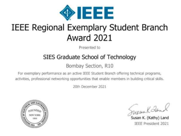 IEEE Award 2021